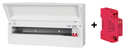 Fusebox F2021M 21-way Main Switch Consumer Unit + SPD Bundle