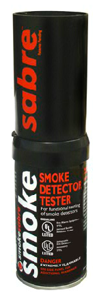 Smoke Sabre Hand-Held Smoke Detector Tester (Tin of Smoke)