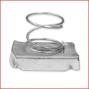 Mixed CN8S CHANNEL NUT M8 SHORT SPRING