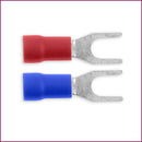 Mixed CTRF4 RED CRIMP TERMINALS 4.3mm Red Fork