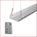 Mixed CW2-TRAY3 Tray/Basket Hanger Fast Hang Kit 3m Drop (2mm wire) with 2x Snap Hook