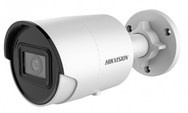 Hikvision DS-2CD2046G2-IU(2.8mm)(C) 4MP AcuSense external bullet, 2.8mm fixedlens, H.265+, 
DC12V & PoE, WDR, 40m IR