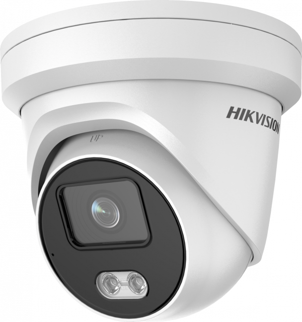 Hikvision DS-2CD2347G2-LU(4mm)(C) 4MP AcuSense & ColorVu external turret, 4mm lens, 
IP67, H.265+, DC12V & PoE, WDR, built in microphone