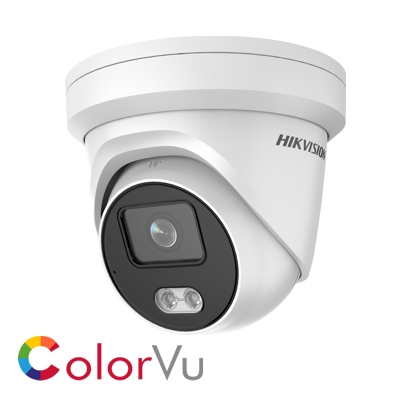 Hikvision DS-2CD2347G2H-LIU(2.8MM)(EF) 4 MP Smart Hybrid Light with ColorVu Fixed Turret Network Camera