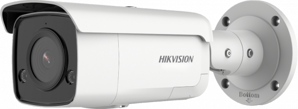 Hikvision DS-2CD2T86G2-ISU/SL(4mm)(C) 8MP AcuSense external bullet, 4mm lens, H.265+, 
DC12V & PoE, WDR,  built in microphone, 60m IR