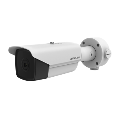 Hikvision DS-2TD2138-4/QY 6.9mm lens, Bi-spectrum, IP67, 12VDC & PoE+, Strobe light and audio alarm