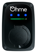 Ohme EPOD 7.4kW Type 2 Smart, Untethered Compact EV Charger w/ Coloured LED Strip Indication and a PEN fault Detector  for Homes & Offices