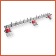 Mixed EBAR12T EARTH BARS- 610mm 12 WAY TINNED  BAR