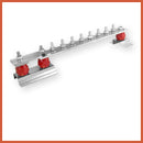Mixed EBAR8-1T EARTH BARS- 485mm 8 WAY TINNED Single Test Link