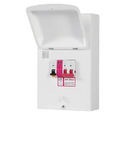 Fusebox EV40ABDZ 100A Main Switch, 40A Bi-Directional RCBO + T2 SPD EV Charger Distribution Boards (Replacement of EV40AXBD)