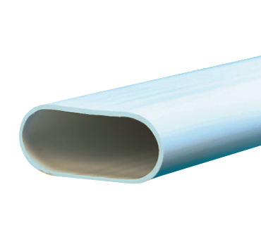 Mixed FOV20W Oval Conduit 20mm (3 X 1M Lengths)