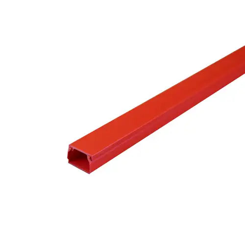 FSA1R 16x16mm Red, Self-Adhesive PVC Mini-Trunking  (3 X 1M Lengths)
