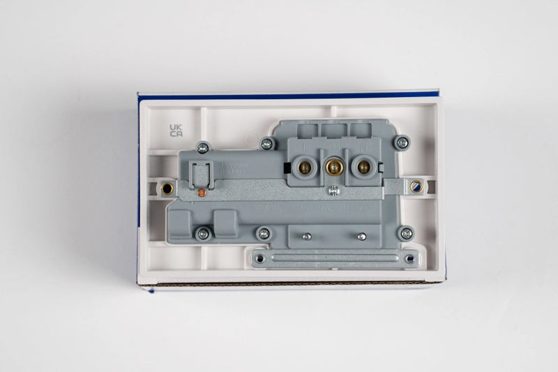 Stanic Duo Dual Cooker Connection Unit (45A) with 13A Socket