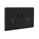 Saxby RS422BLB 13A 2G DP Switched Socket
