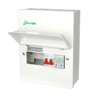 Danson E-MM044E/SPD1 4 modules Consumer Unit 100A Switch disconnector ...