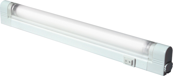 Knightsbridge MLA T528 IP20 T5/G5 28W Slimline Linkable Fluorescent Fitting with Tube, Switch and Diffuser 3500K