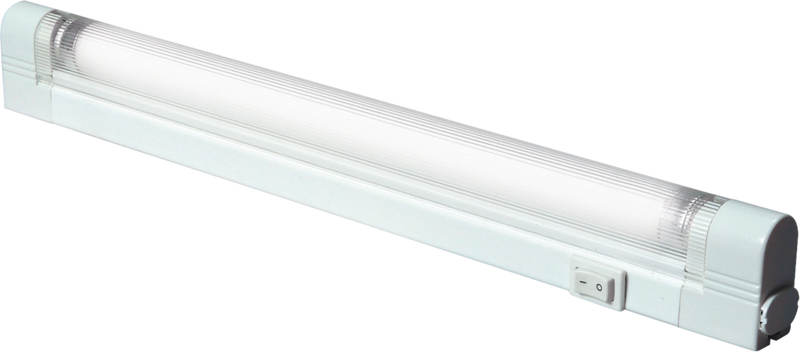 Knightsbridge MLA T528 IP20 T5/G5 28W Slimline Linkable Fluorescent Fitting with Tube, Switch and Diffuser 3500K