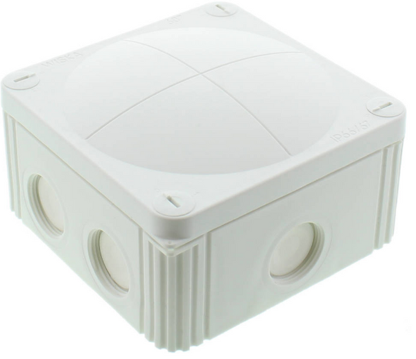 Wiska Combi 407 10105598 White Junction Box