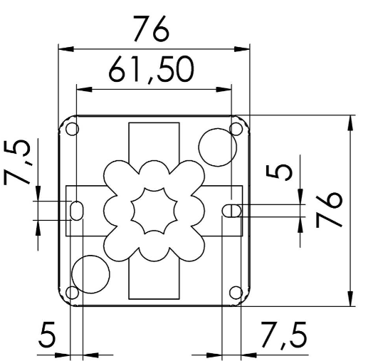 Wiska Combi 108 10060522 Grey Junction Box