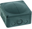 Wiska Combi 1010 10062214 Black Junction Box