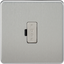 Knightsbridge MLA SF6000BC Screwless 13A Fused Spur Unit - Brushed Chrome