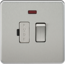 Knightsbridge MLA SF6300NBC Screwless 13A Switched Fused Spur Unit with Neon - Brushed Chrome