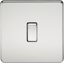 Knightsbridge MLA SF8341PC Screwless 20A 1G DP Switch - Polished Chrome