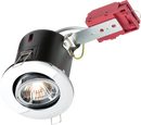 Knightsbridge MLA VFRSGICC 230V IP20 50W GU10 IC Fire-Rated Tilt Downlight Chrome