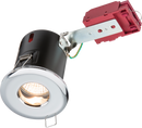 Knightsbridge MLA VFRSHGICC 230V IP65 GU10 IC Fire-Rated Shower Downlight Chrome