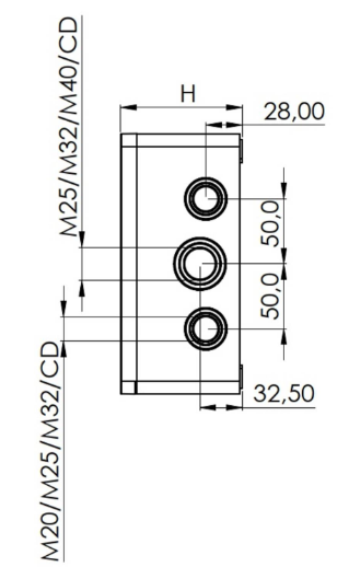 Wiska Combi 1610 10110739 Black Junction Box