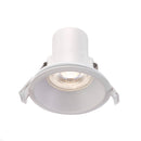 Saxby 101342 ShieldECO CCT Anti-Glare White 5W Fire Rated, IP65 and Dimmable Downlight