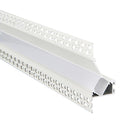 saxby 102667 Rigel Plaster-in Wall Washer 2m Aluminium Profile-Extrusion White