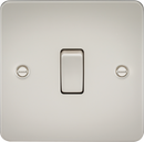 Knightsbridge MLA FP1200PL Flat Plate 10AX 1G Intermediate Switch - Pearl
