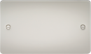 Knightsbridge MLA FP8360PL Flat Plate 2G blanking plate - pearl