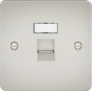 Knightsbridge MLA FPRJ45PL Flat Plate RJ45 network outlet - pearl