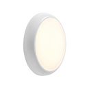 Saxby 103937 HeroPro Mini CCT Microwave Emergency Bulkhead IP65 12W - Adjustable Color Temperature & Waterproof for Outdoor Use