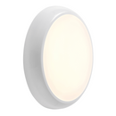 Saxby 103940 HeroPro XL CCT Microwave Emergency Bulkhead IP65 28W - Adjustable Color Temperature & Waterproof for Outdoor Use