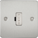 Knightsbridge MLA FP6000BC Flat Plate 13A fused spur unit - brushed chrome