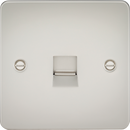 Knightsbridge MLA FP7400PL Flat Plate Telephone extension socket - pearl