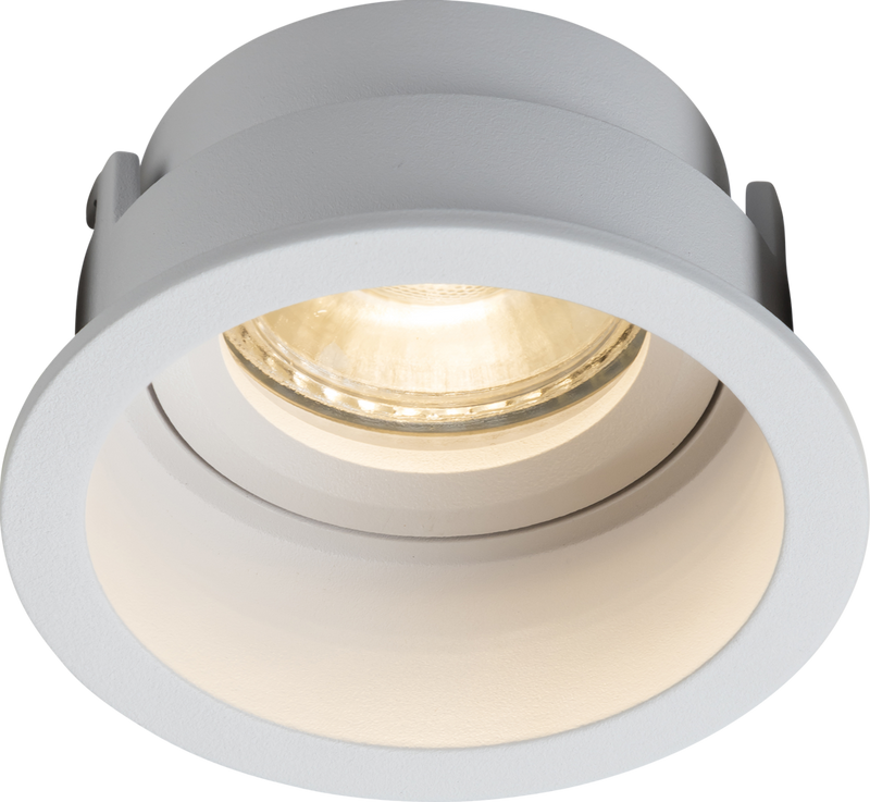 Knightsbridge MLA DIA1FRW Dipa Single Fixed Round Anti-Glare Downlight White