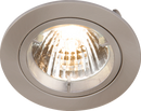 Knightsbridge MLA RD1CBR IP20 230V GU10 Brushed Chrome Recessed Fixed Twist & Lock Downlight