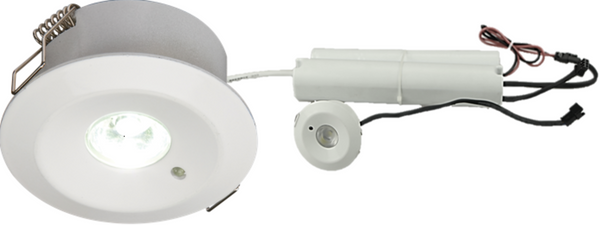 Knightsbridge MLA EMPOWER2 230V IP20 3W LED Emergency Downlight 6000K (maintained/non-maintained)