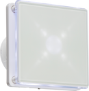 Knightsbridge MLA EX003T 100mm/4 inch LED Backlit Extractor Fan with Overrun Timer - White