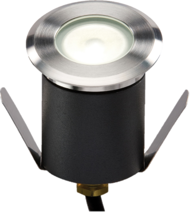 Knightsbridge MLA LEDM07W 230V IP65 1.5W 4000K High Output LED White Mini Ground Light comes with cable. Non-Dimmable