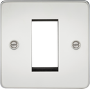 Knightsbridge MLA FP1GPC Flat Plate 1G Modular Faceplate - Polished Chrome