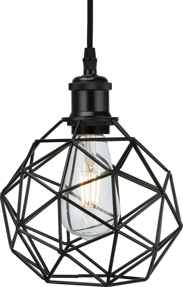 Knightsbridge MLA CAG2MB Pendant Cage - Matt Black