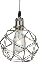 Knightsbridge MLA CAG2BC Pendant Cage - Brushed Chrome