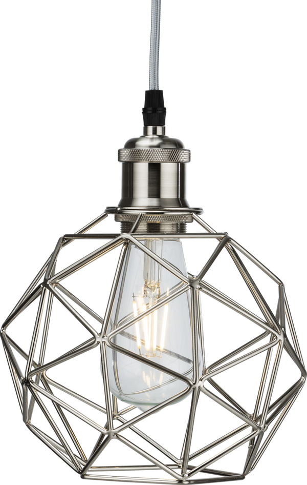 Knightsbridge MLA CAG2BC Pendant Cage - Brushed Chrome