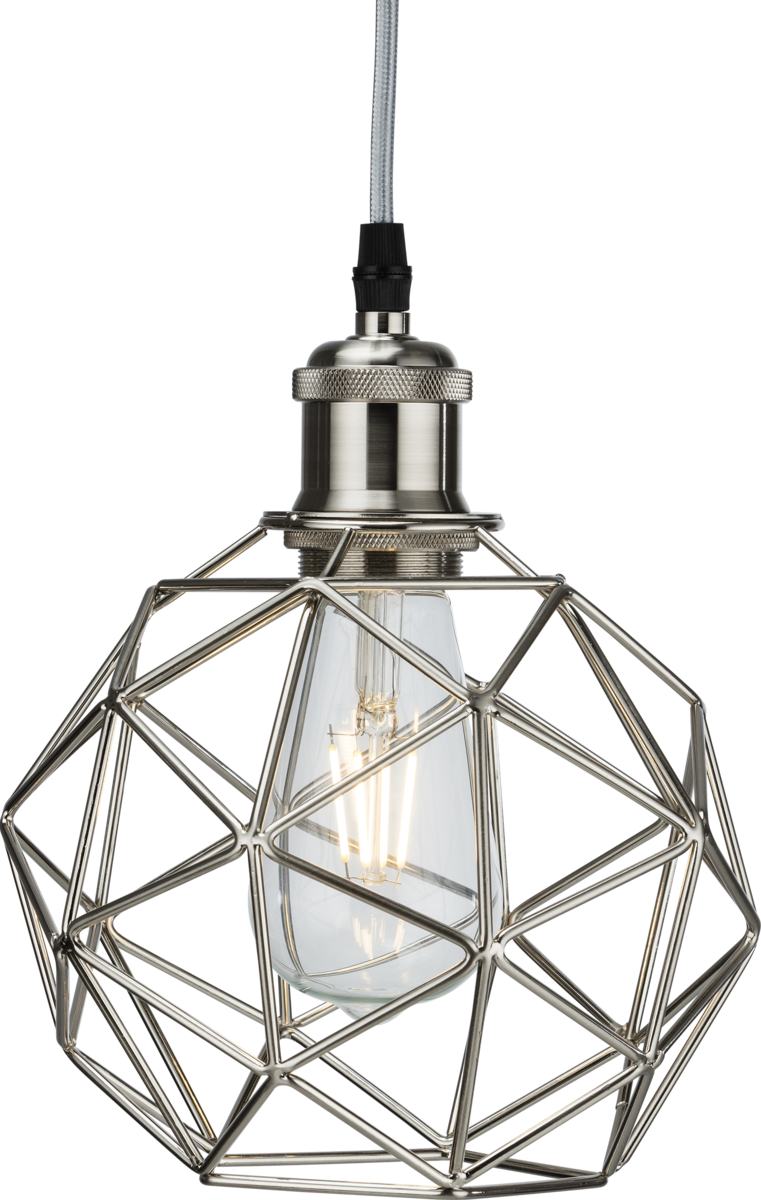 Knightsbridge MLA CAG2BC Pendant Cage - Brushed Chrome