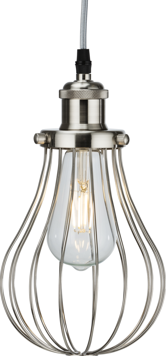 Knightsbridge MLA CAG3BC Pendant Cage - Brushed Chrome